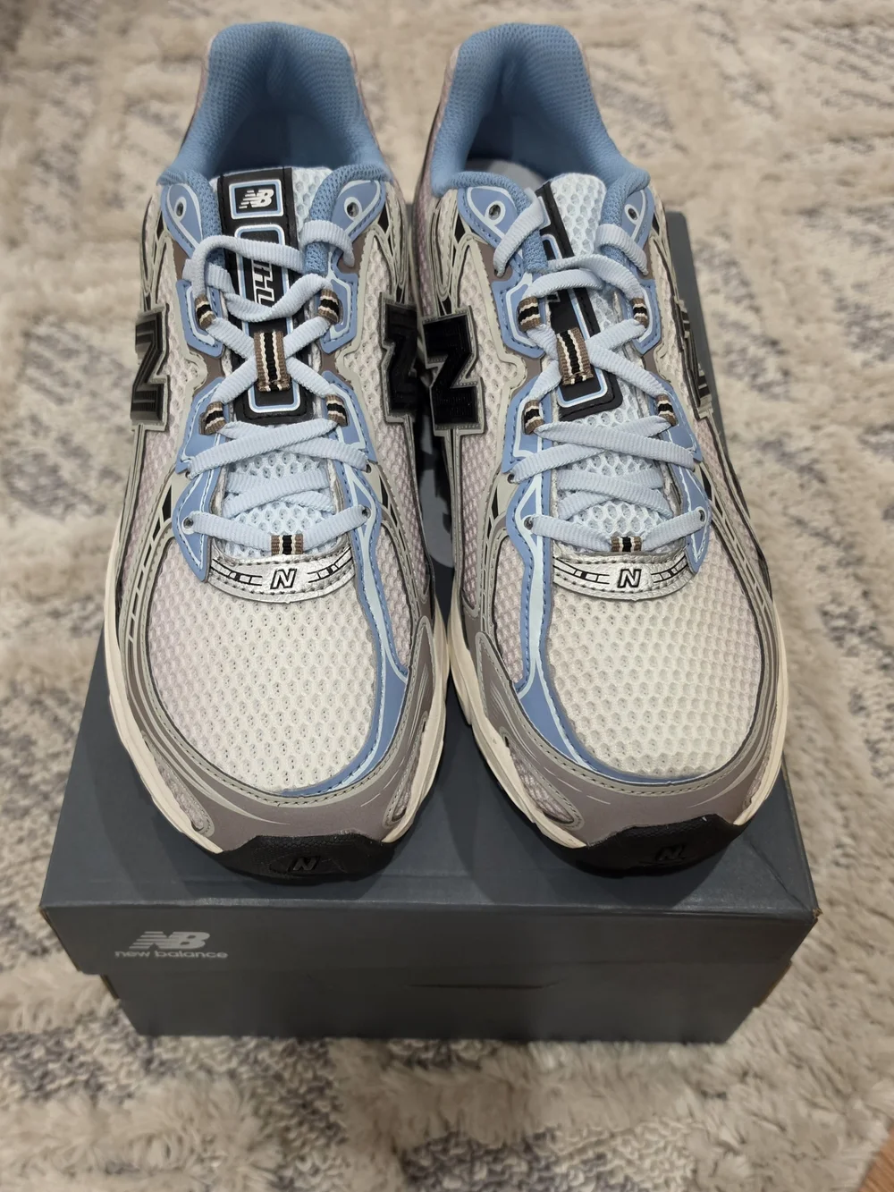 New Balance Unisex 740 Sea Salt Shadow